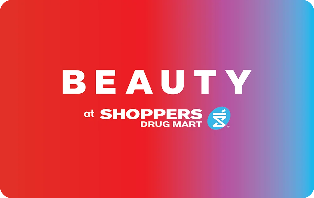 Shoppers Drug Mart Beauty gift card