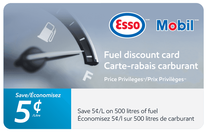 Esso gift card