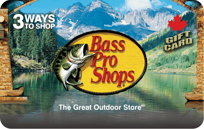 Bass Pro Shops gift card