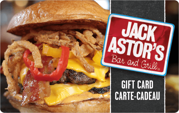 Jack Astor's gift card