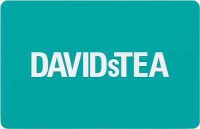 David's Tea gift card