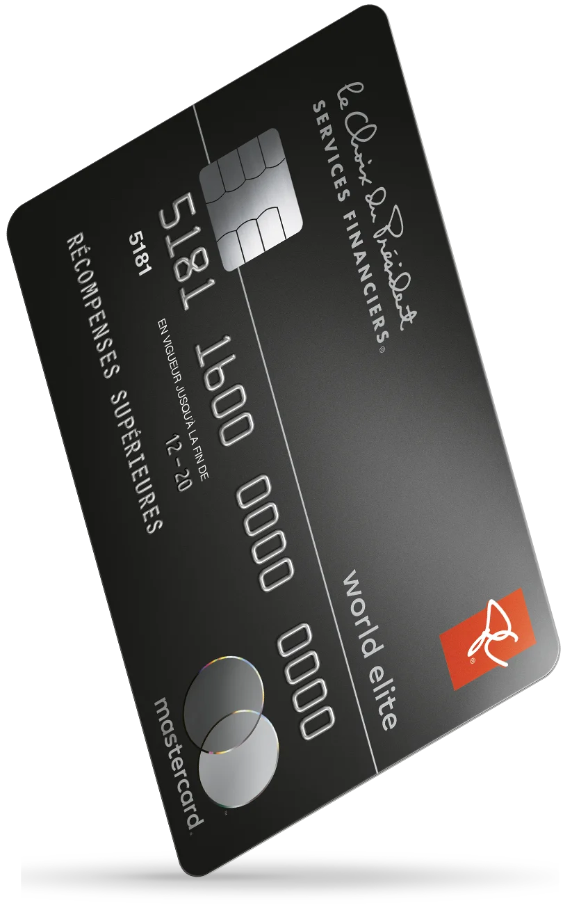World Elite Mastercard PC Finance