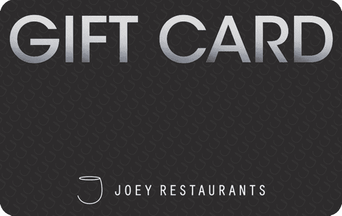 JOEY Restaurants gift card
